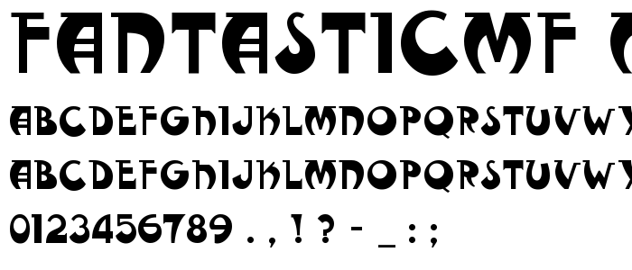 FantasticMF Modern font